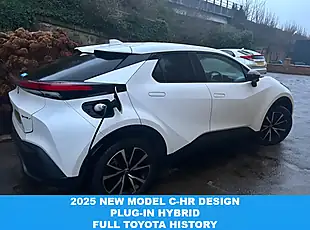 Used 2025 Toyota C-Hr Design White - Interior and Exterior details 2