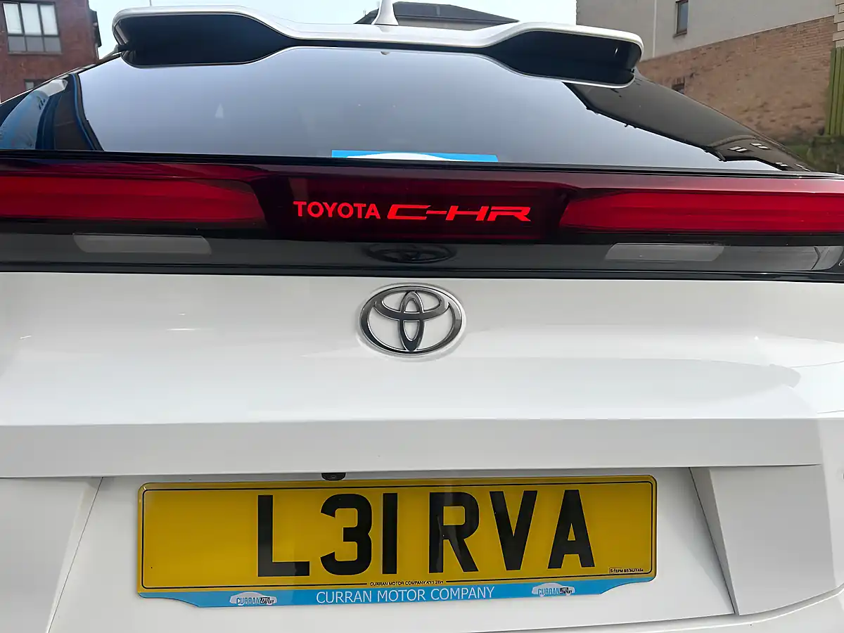 Used 2025 Toyota C-Hr Design White - Interior and Exterior details 5