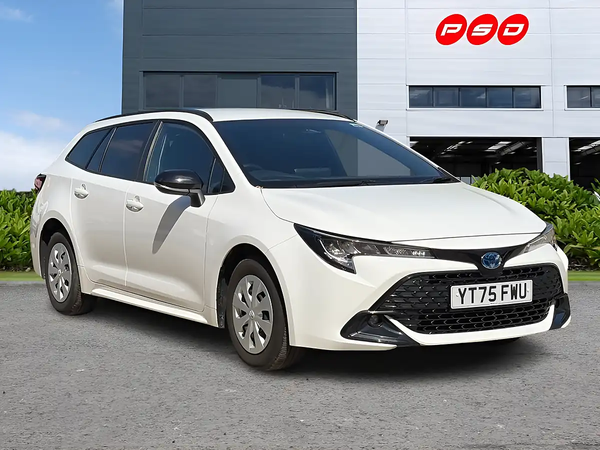 Used 2025 Toyota Corolla Car Derived Van 5dr Pure White - Front View