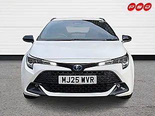Used 2025 Toyota Corolla Icon Touring Sports Pure White - Interior and Exterior details 2