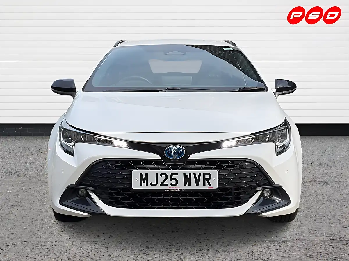 Used 2025 Toyota Corolla Icon Touring Sports Pure White - Interior and Exterior details 2