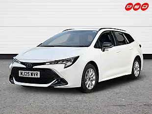 Used 2025 Toyota Corolla Icon Touring Sports Pure White - Interior and Exterior details 3