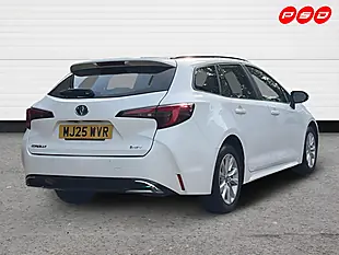 Used 2025 Toyota Corolla Icon Touring Sports Pure White - Interior and Exterior details 7