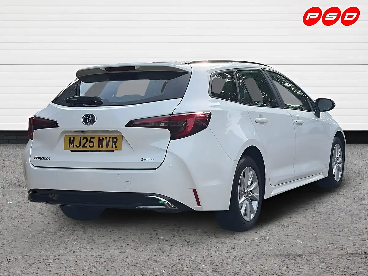 Used 2025 Toyota Corolla Icon Touring Sports Pure White - Interior and Exterior details 7