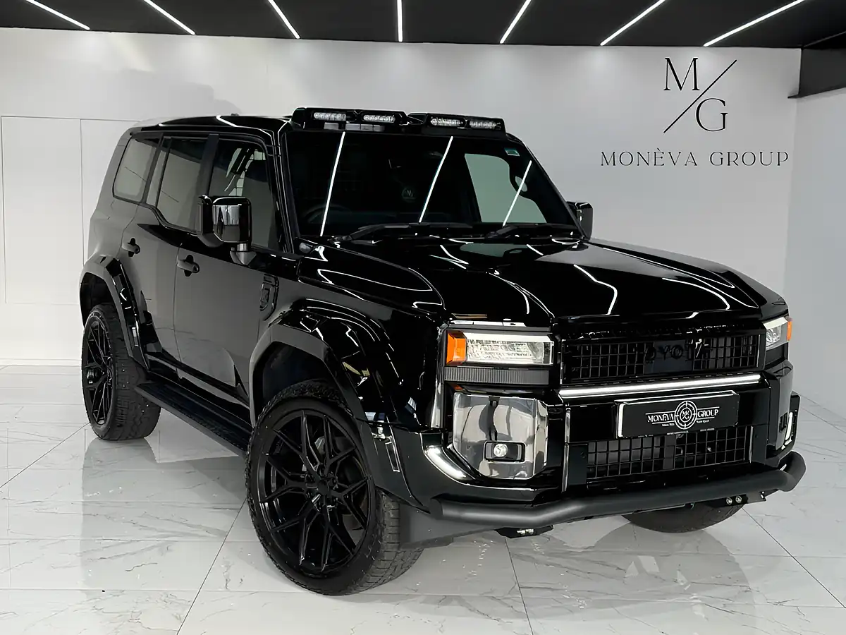 Used 2025 Toyota Land Cruiser Widebody Black - Front View
