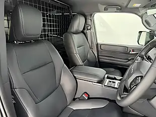 Used 2025 Toyota Land Cruiser Widebody Black - Interior and Exterior details 10