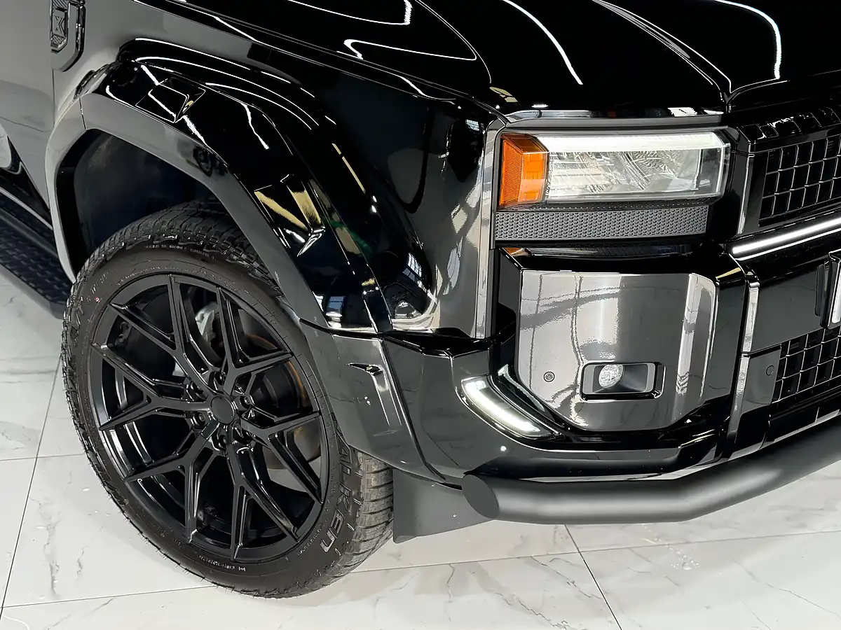 Used 2025 Toyota Land Cruiser Widebody Black - Interior and Exterior details 13