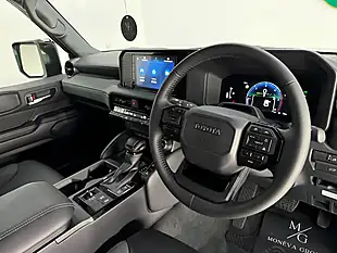 Used 2025 Toyota Land Cruiser Widebody Black - Interior and Exterior details 8