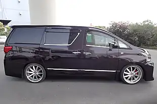 Used 2025 Toyota Vellfire Purple - Interior and Exterior details 7