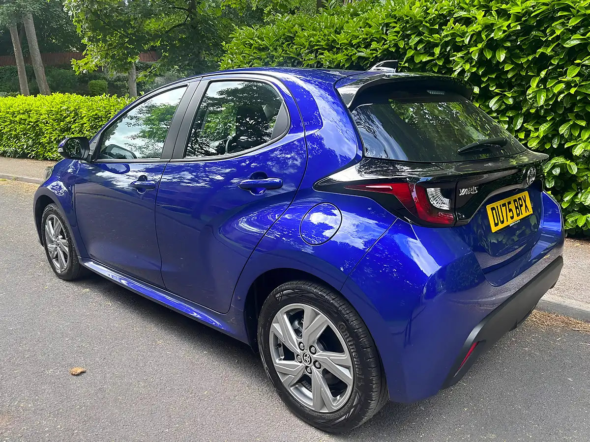 Used 2025 Toyota Yaris Icon Blue - Interior and Exterior details 4