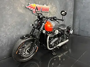 Used 2025 Triumph Bobber 1200 Modern Classics Grey - Interior and Exterior details 16