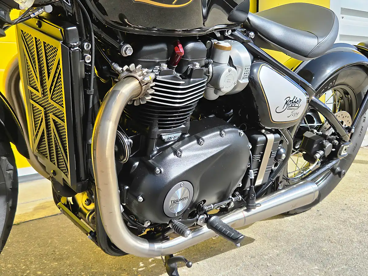 Used 2025 Triumph Bobber Icon Black - Interior and Exterior details 16