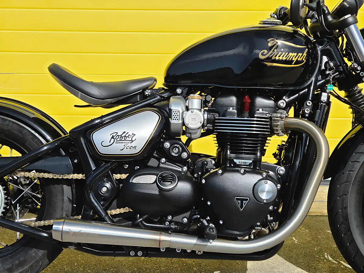 Used 2025 Triumph Bobber Icon Black - Interior and Exterior details 9