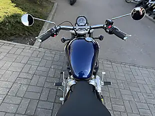 Used 2025 Triumph Bonneville Speedmaster Classic Blue/Silver - Interior and Exterior details 10