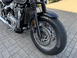Used 2025 Triumph Bonneville Speedmaster Classic Blue/Silver - Interior and Exterior details 15