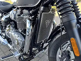 Used 2025 Triumph Bonneville Speedmaster Classic Blue/Silver - Interior and Exterior details 16