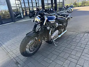 Used 2025 Triumph Bonneville Speedmaster Classic Blue/Silver - Interior and Exterior details 5