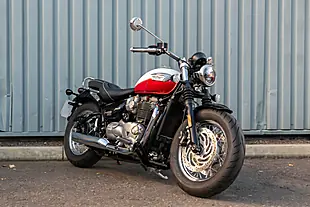 Used 2025 Triumph Bonneville Speedmaster Snowdonia / Cranberry Red - Interior and Exterior details 2