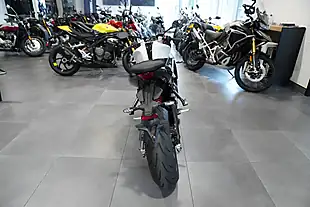 Used 2025 Triumph Daytona 660 Snowdonia White - Interior and Exterior details 4
