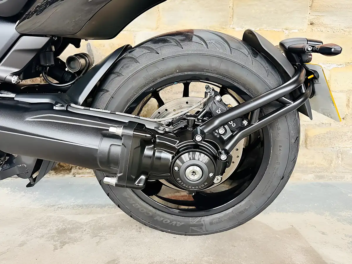 Used 2025 Triumph Rocket Iii Storm R Red - Interior and Exterior details 13