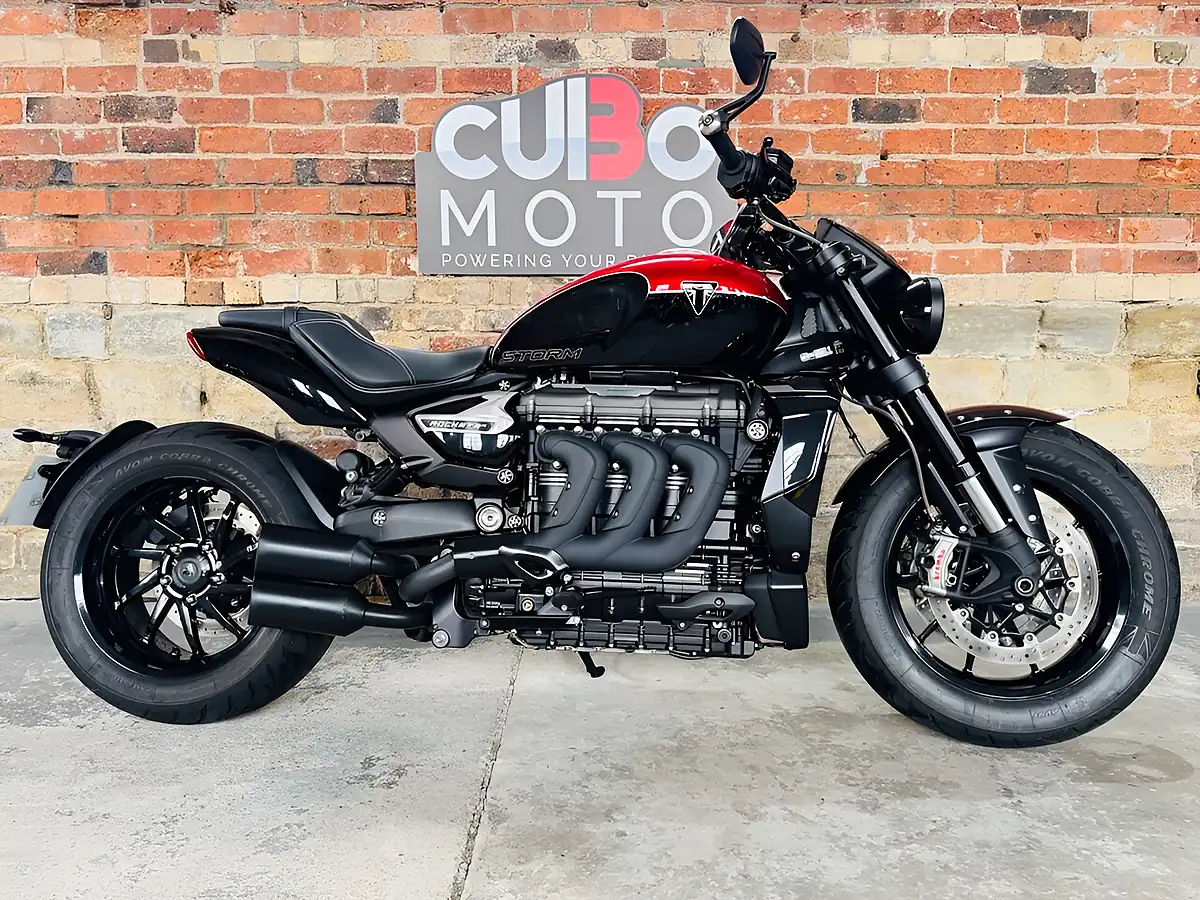 Used 2025 Triumph Rocket Iii Storm R Red - Interior and Exterior details 2
