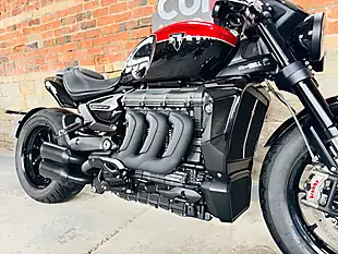 Used 2025 Triumph Rocket Iii Storm R Red - Interior and Exterior details 6