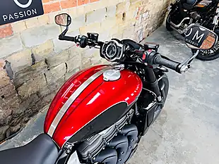 Used 2025 Triumph Rocket Iii Storm R Red - Interior and Exterior details 8