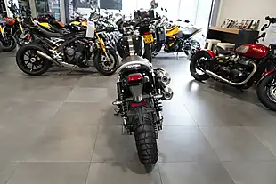 Used 2025 Triumph Scrambler 1200 X Jet Black - Interior and Exterior details 4