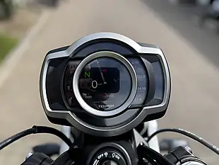 Used 2025 Triumph Scrambler 1200 Xe Black - Interior and Exterior details 10