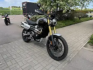 Used 2025 Triumph Scrambler 1200 Xe Black - Interior and Exterior details 4