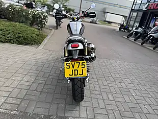 Used 2025 Triumph Scrambler 1200 Xe Black - Interior and Exterior details 8