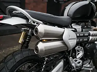 Used 2025 Triumph Scrambler 1200 Xe Sapphire Black - Interior and Exterior details 18
