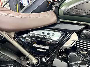 Used 2025 Triumph Scrambler 400 X - Interior and Exterior details 2