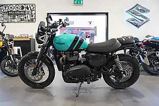 Used 2025 Triumph Scrambler 900 Blue - Interior and Exterior details 2