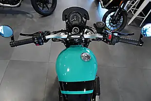 Used 2025 Triumph Scrambler 900 Blue - Interior and Exterior details 7