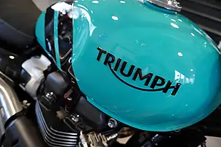 Used 2025 Triumph Scrambler 900 Blue - Interior and Exterior details 8