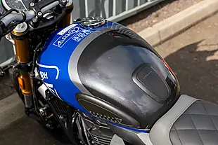 Used 2025 Triumph Speed 400 Caspian Blue / Storm Grey - Interior and Exterior details 17