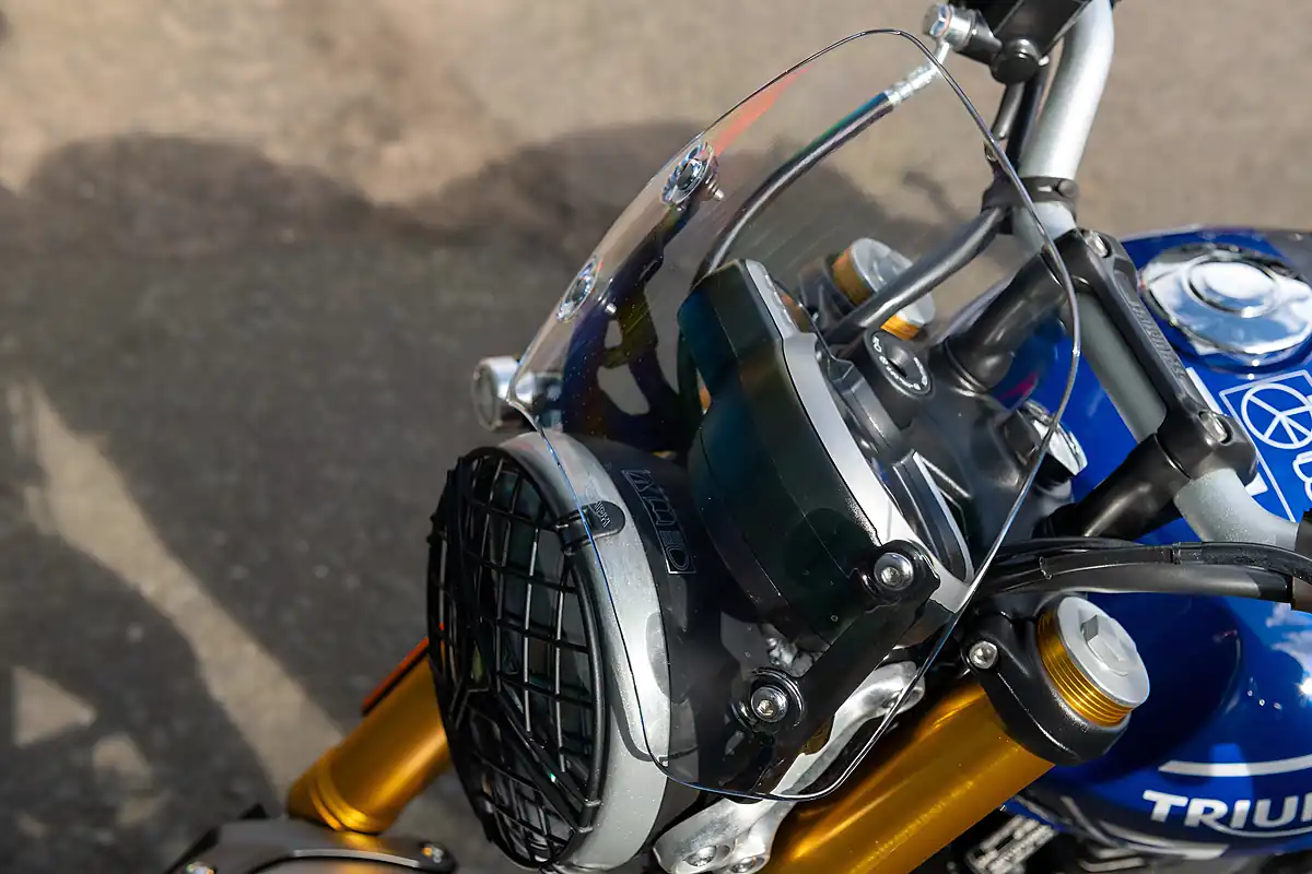 Used 2025 Triumph Speed 400 Caspian Blue / Storm Grey - Interior and Exterior details 20