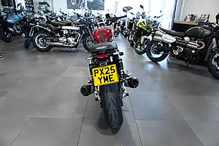 Used 2025 Triumph Speed Twin Red Metallic - Interior and Exterior details 4