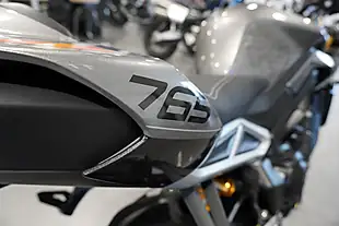 Used 2025 Triumph Street Triple 765 RS Silver Ice - Interior and Exterior details 9