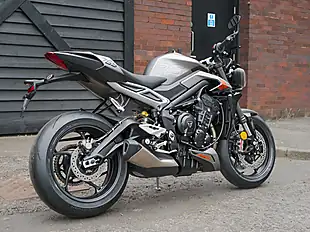Used 2025 Triumph Street Triple 765 RS Silver Ice - Interior and Exterior details 11