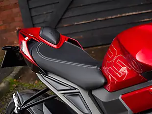 Used 2025 Triumph Street Triple RS Carnival Red - Interior and Exterior details 10