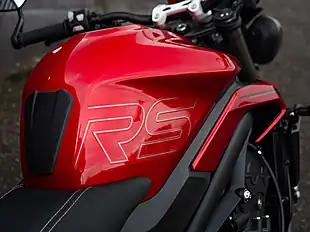 Used 2025 Triumph Street Triple RS Carnival Red - Interior and Exterior details 12