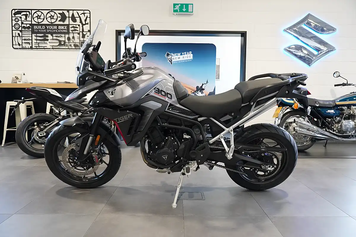 Used 2025 Triumph Tiger 900 GT Graphite Grey - Interior and Exterior details 2