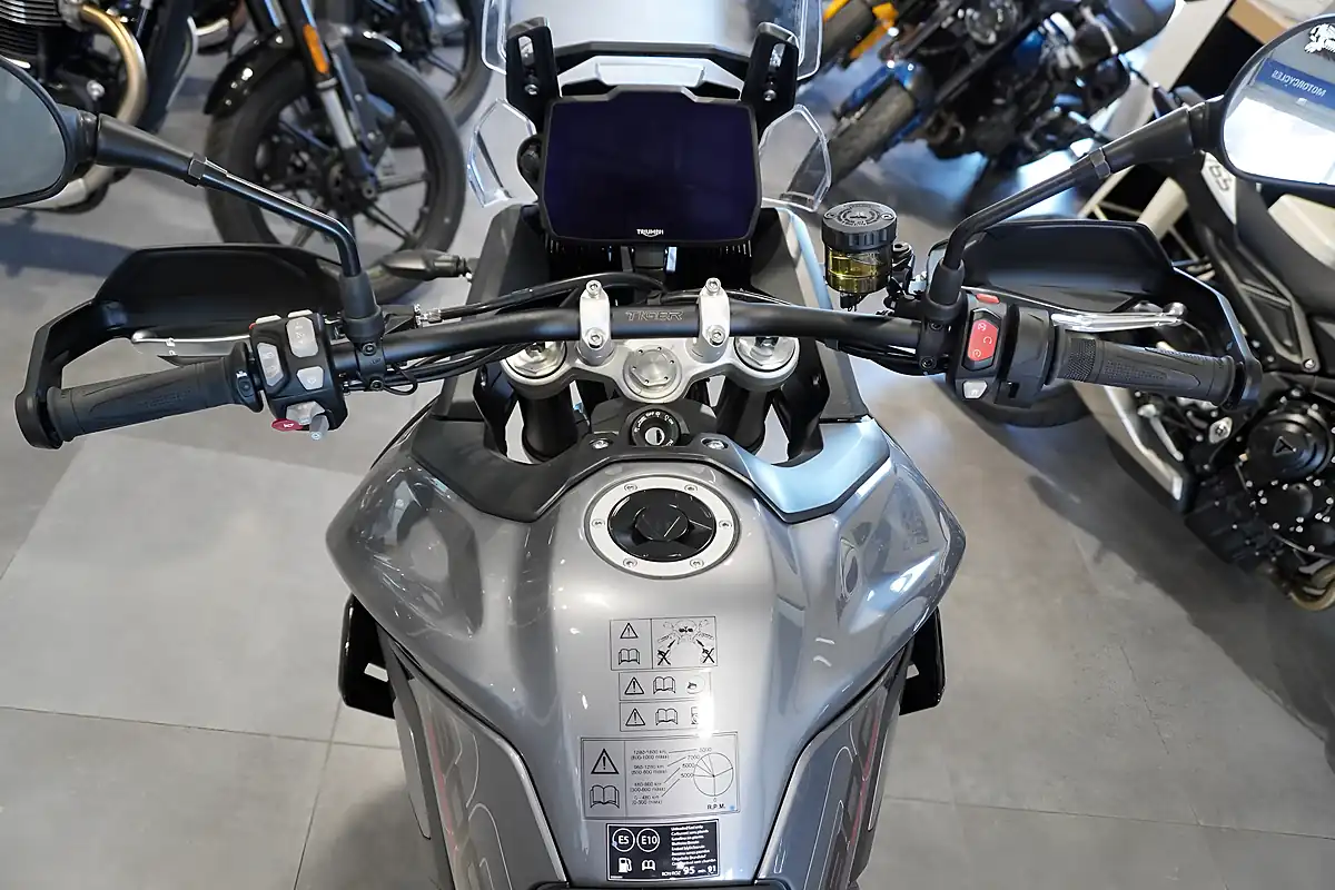 Used 2025 Triumph Tiger 900 GT Graphite Grey - Interior and Exterior details 7