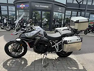 Used 2025 Triumph Tiger 900 GT Grey/Black - Interior and Exterior details 7