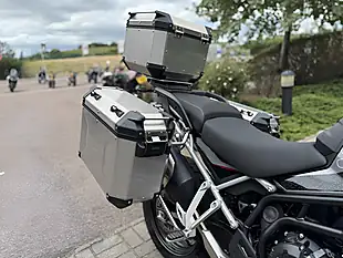 Used 2025 Triumph Tiger 900 GT Pro Grey/Black - Interior and Exterior details 17