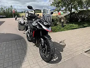 Used 2025 Triumph Tiger 900 GT Pro Grey/Black - Interior and Exterior details 4