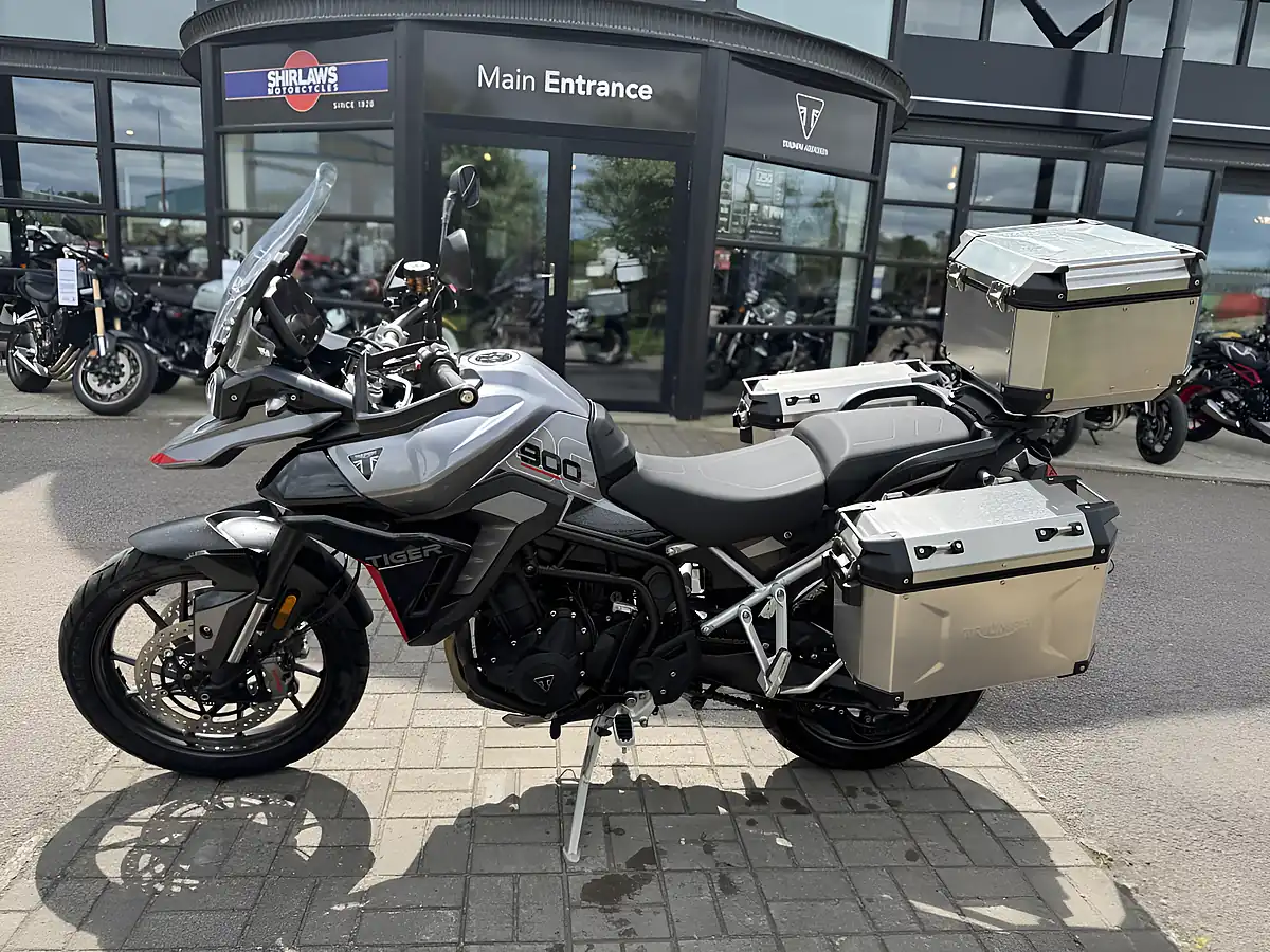Used 2025 Triumph Tiger 900 GT Pro Grey/Black - Interior and Exterior details 7