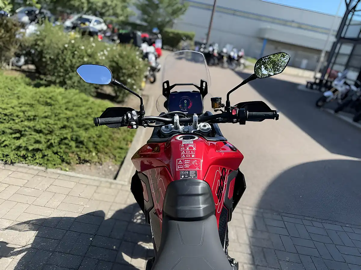Used 2025 Triumph Tiger 900 GT Pro Red/Black - Interior and Exterior details 10
